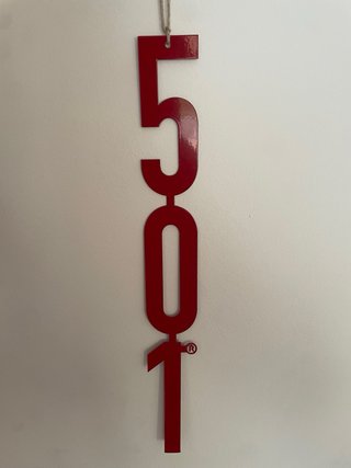 Logo Levi’s 501 vintage original – Display publici