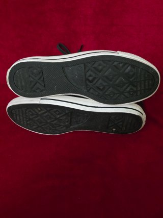 Converse Zapatillas Negras y Plateadas