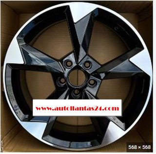 1288 JUEGO DE 4 LLANTAS AUDI RS4 RS5 RS6 R r579856