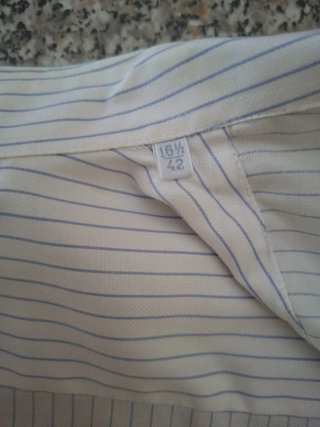 Camicia uomo righe sottili
