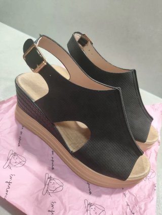 Sandalias de cuña