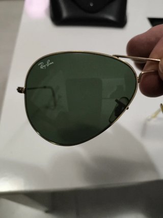Gafas de sol Ray-Ban Aviador Doradas