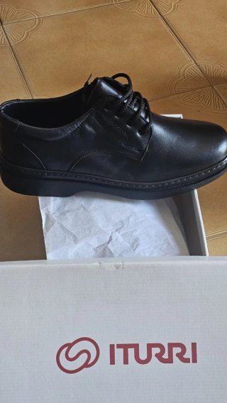 Zapatos de vestir Riverty Shoes negros talla 43