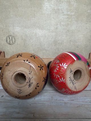 Kokeshi Hina rarissime di HOSHUN - (19 cm)