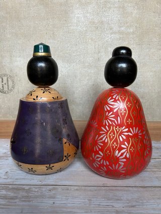 Kokeshi Hina rarissime di HOSHUN - (19 cm)