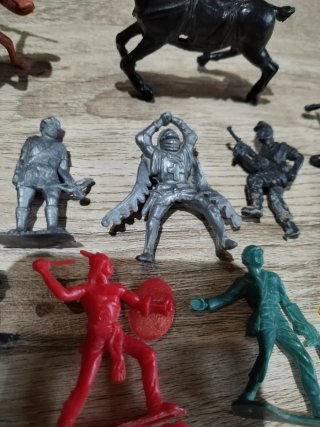 Lote Figuras PVC Años 80