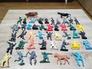 Lote Figuras PVC Años 80