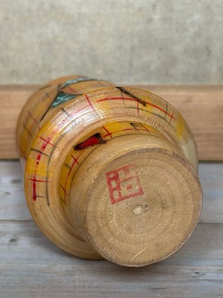 Kokeshi di Tanaka Harumasa (1916-1966) – 13,5 cm
