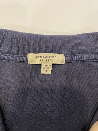 Polo Burberry Blu