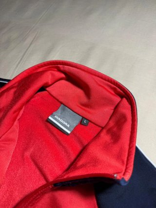 Sudadera Diadora Roja y Azul