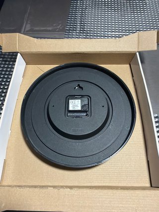 Reloj de Pared Madera Negro