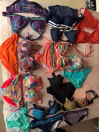 Lote 10 bañadores mujer Tallas L/XL