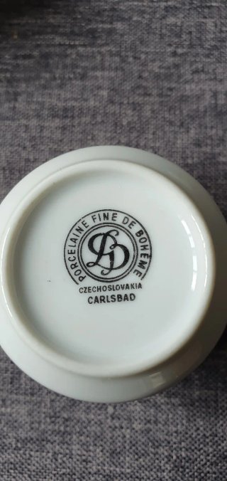 Juego de Café Porcelana Bohemia Carlsbad