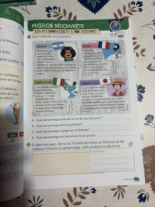Libro francés Clic Clac 3, A2.1 Cahier d’activités