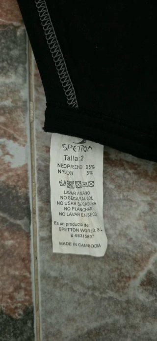 Traje neopreno