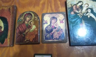Antiguos iconos rusos, 5 piezas