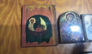 Antiguos iconos rusos, 5 piezas