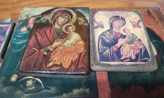 Antiguos iconos rusos, 5 piezas
