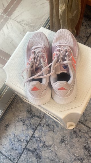 Zapatillas Adidas Running Rosa y Naranja