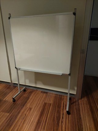 Pizarra Blanca Móvil con Ruedas