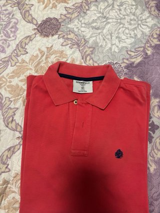 Polo Springfield Talla M Rojo