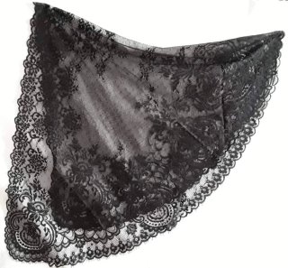 Mantilla Media Luna Fallera