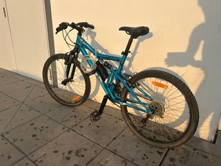 Bici 24 con amortiguación