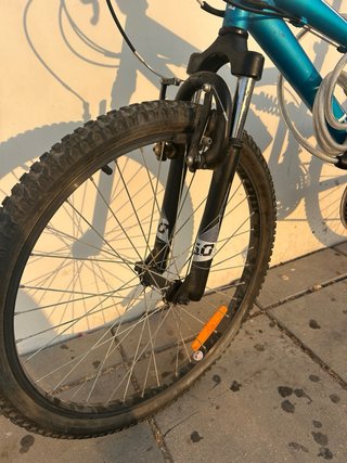 Bici 24 con amortiguación