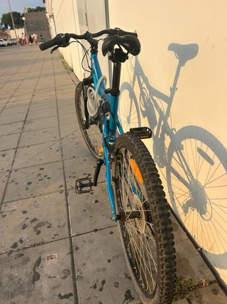 Bici 24 con amortiguación