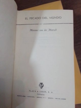 El pecado del mundo