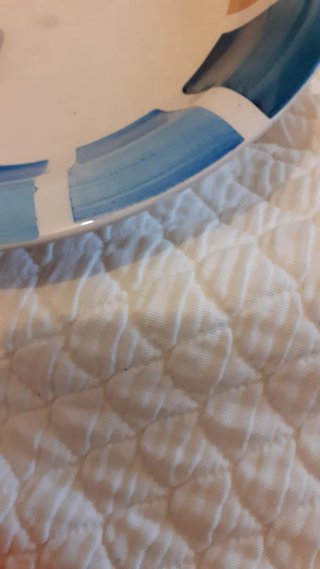 Conjunto bol y plato cerámica pórtico ver fotos