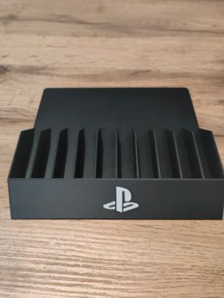 Soporte para juegos PlayStation azul