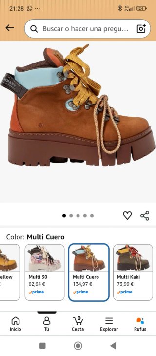 Botas ART nuevas, ligeras y preciosas
