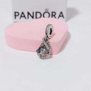 Pandora Charm Corazón Infinito Plata