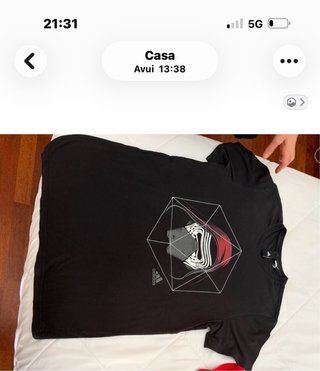 2 Camisetas Marvel y Adidas Star Wars
