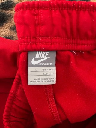 Pantalón Chándal Nike Rojo Vintage 00s