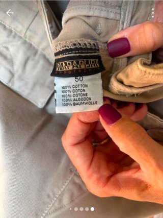 Pantaloni uomo Napapijri beige