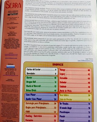 Revista SERRA nº 53 Magic Caos Planar Naruto 2007