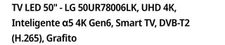 TV LG UHD AI ThinQ