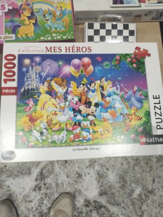 Lote Puzzles Infantiles Peppa, Frozen, Disney