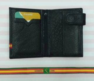 CARTERA MONEDERO PIEL DISEÑO GC + REGALO PULSERA