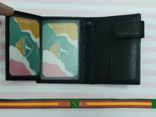 CARTERA MONEDERO PIEL DISEÑO GC + REGALO PULSERA