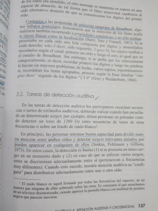 Atención Teoría y práctica