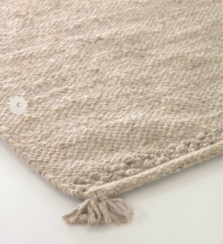 Alfombra Carime beige 160x230 cm