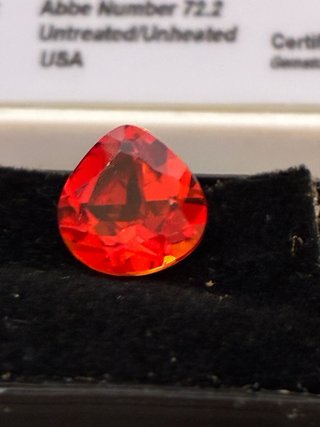 Zafiro Padparadscha 5.05 Ct GDL USA
