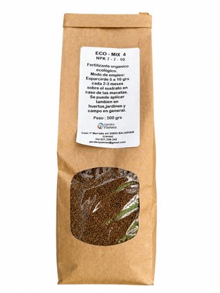Fertilizante Orgánico EcoMix 4 (500g)