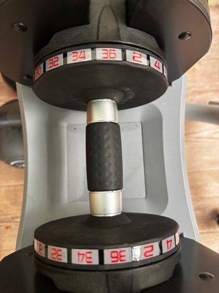 Mancuernas Maxbell Ajustables hasta 36kg pvp 789
