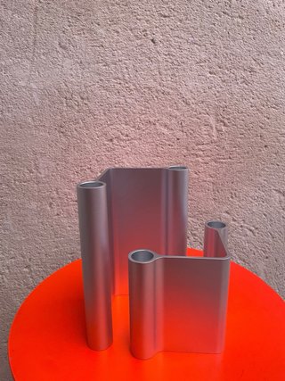 Candelabro Muuto aluminio 11cm Nuevo