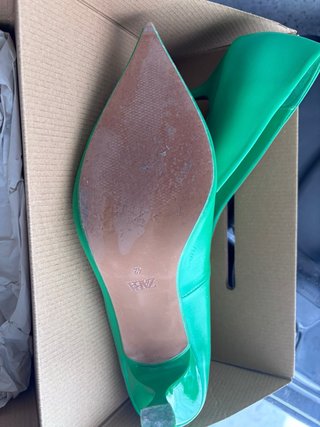 Decolleté donna verde tg 42