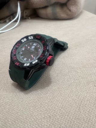 Reloj Calgary Negro y Verde